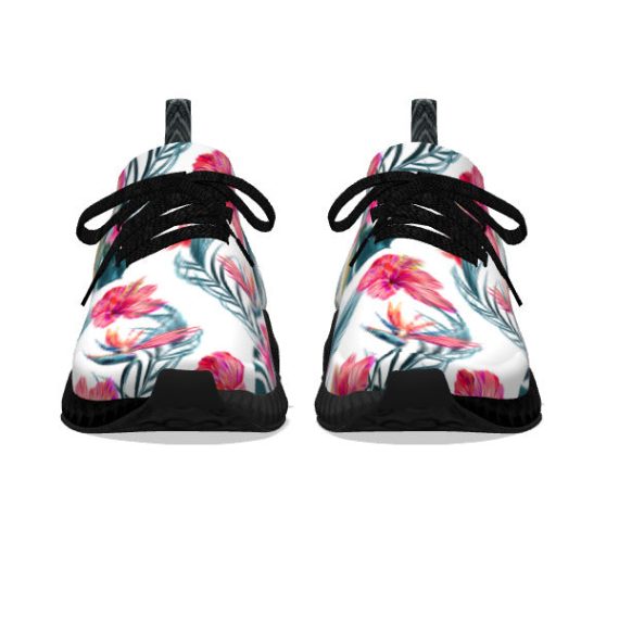 Hawaii Floral - Black Soles